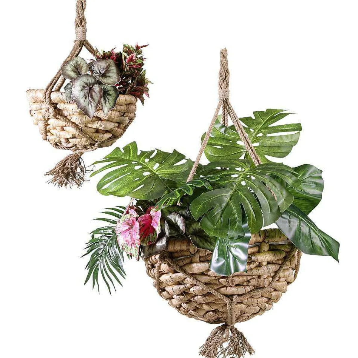 Bégonia Artificiel Vert , 30 Cm-DecoWoerner Sale