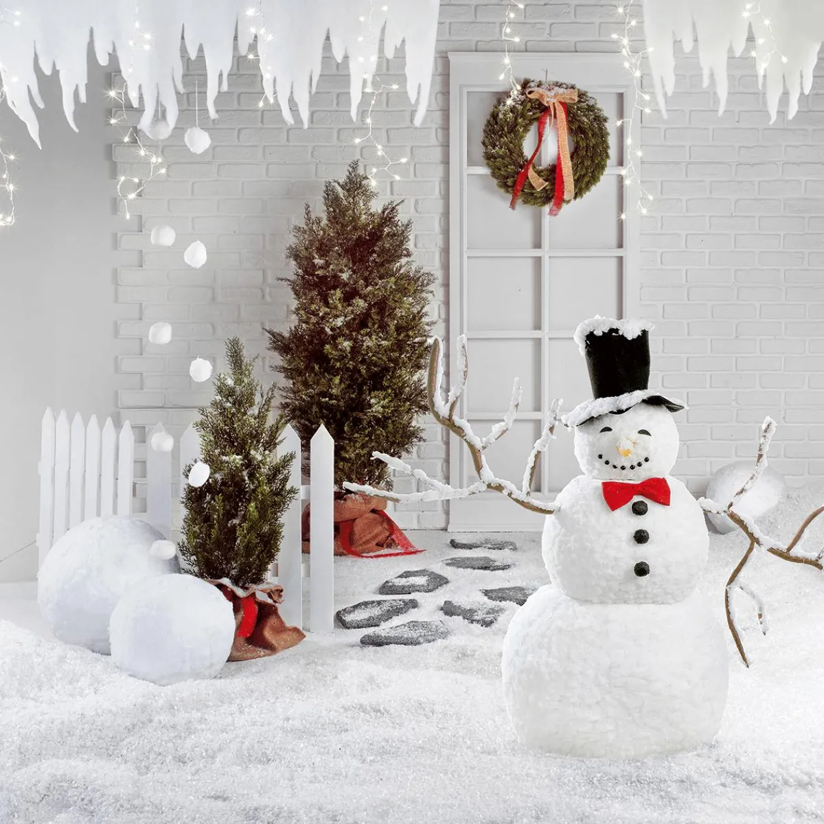 Bonhomme De Neige, Haut. 120 Cm-DecoWoerner New