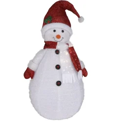 Bonhomme De Neige XL En Polyester 120 Cm-DecoWoerner