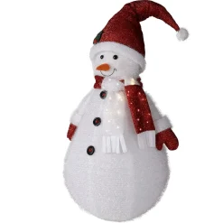 Bonhomme De Neige XL En Polyester 120 Cm-DecoWoerner