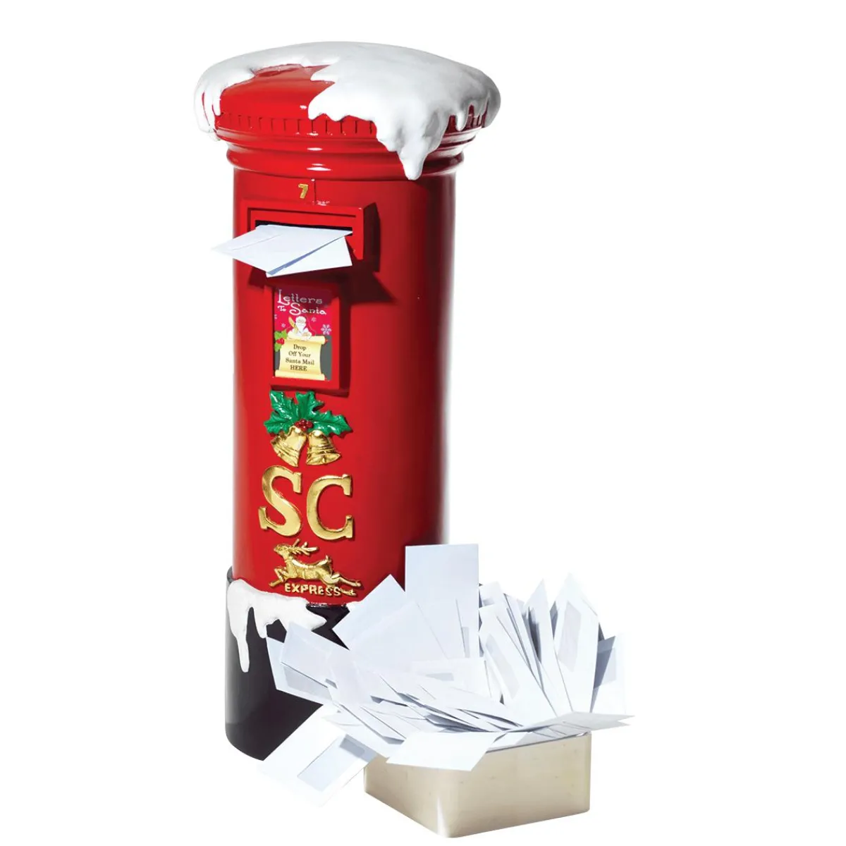 Boîte Aux Lettres Déco Père Noël, Haut. 100 Cm-DecoWoerner Sale