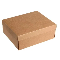 Boîte Cadeau Brune 24 X 22 X 9,5 Cm 10 Pces-DecoWoerner Best