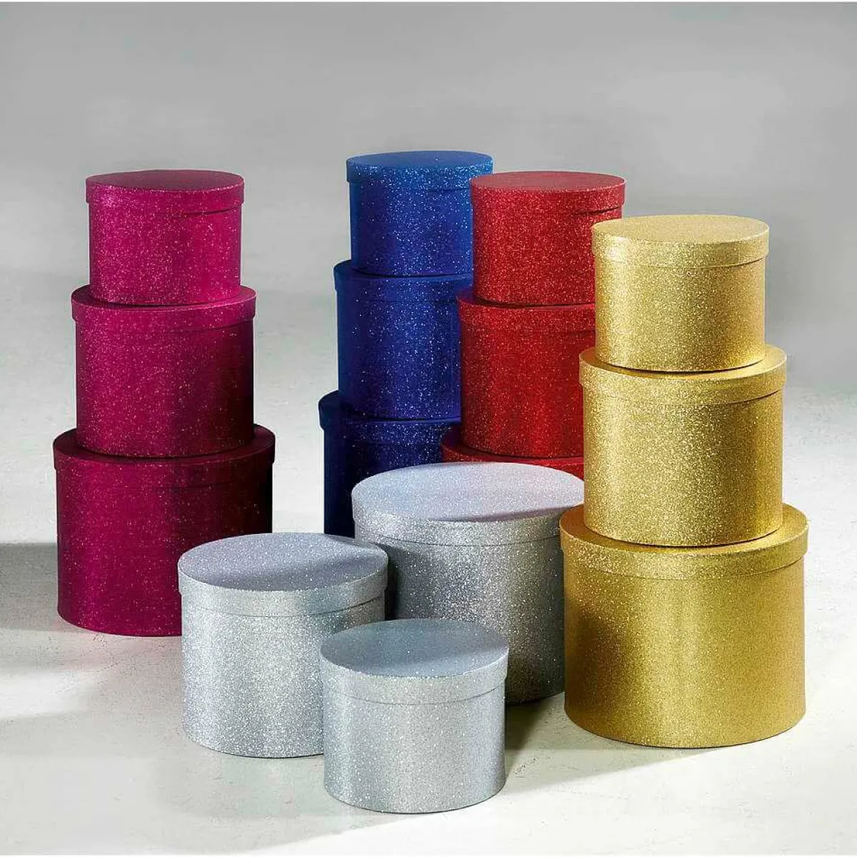 Boîtes Cadeau En Carton es, Lot De 3-DecoWoerner Discount