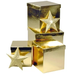 Boîtes Cadeau En Carton, Dées, 4 él.-DecoWoerner Sale
