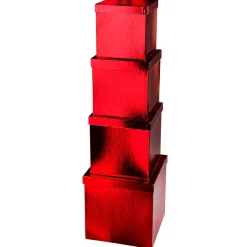 Boîtes Cadeau En Carton, s, 4 él.-DecoWoerner