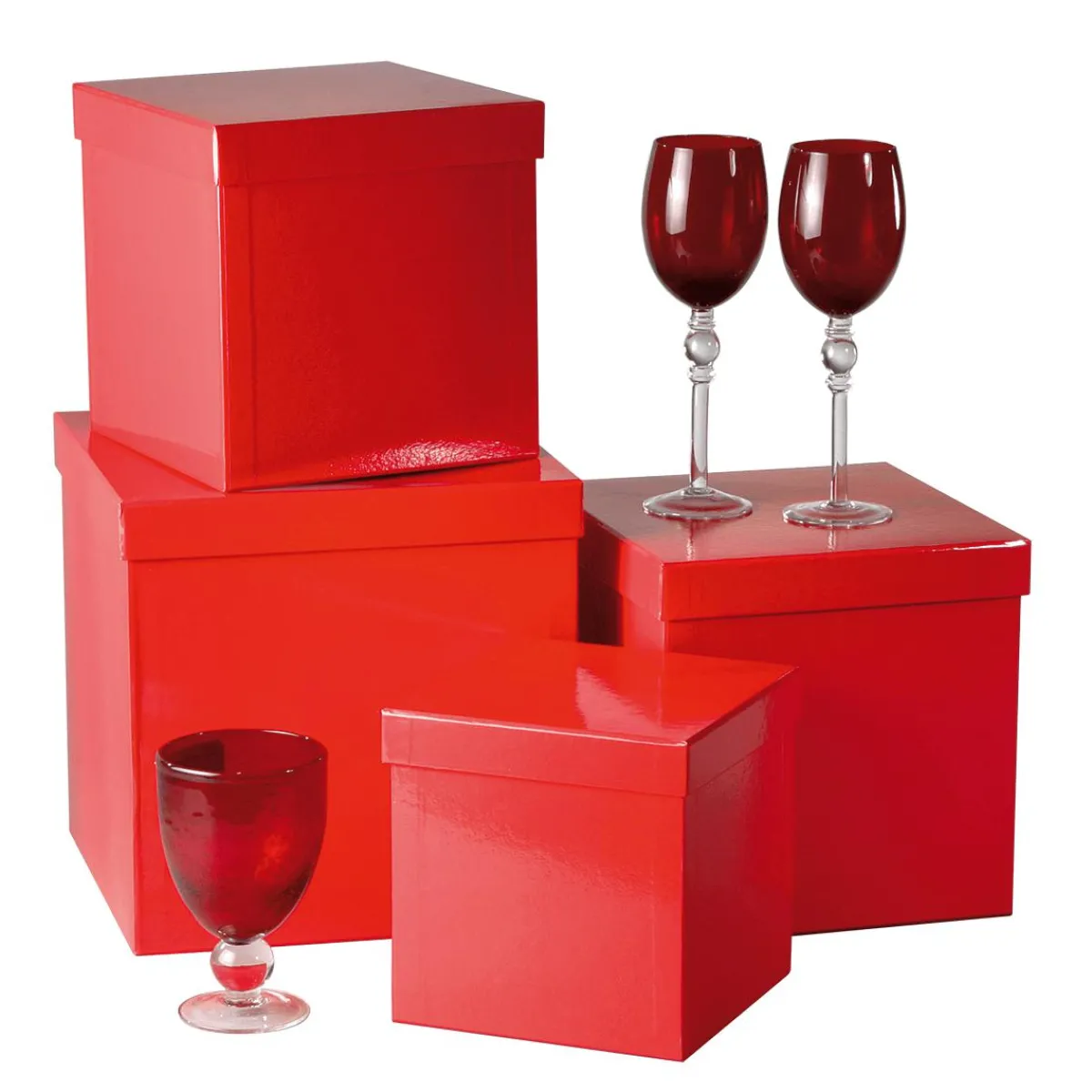 Boîtes Cadeau En Carton, s, 4 él.-DecoWoerner