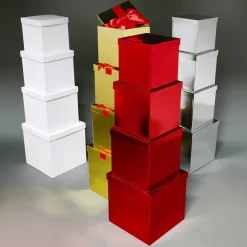 Boîtes Cadeau En Carton, s, 4 él.-DecoWoerner