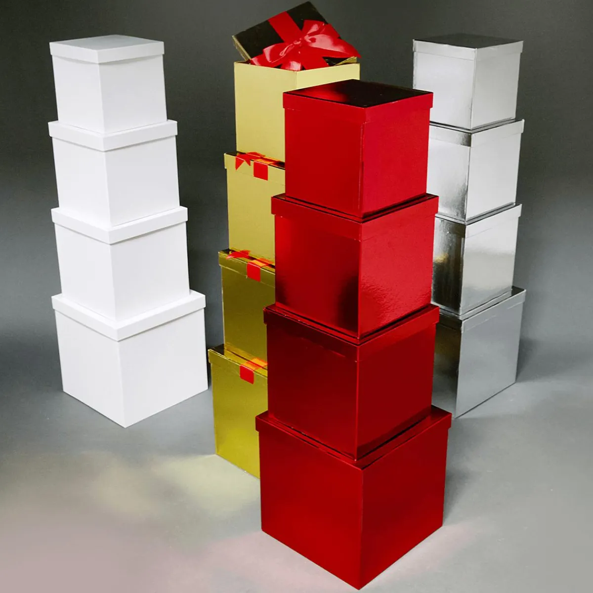 Boîtes Cadeau En Carton, s, 4 él.-DecoWoerner