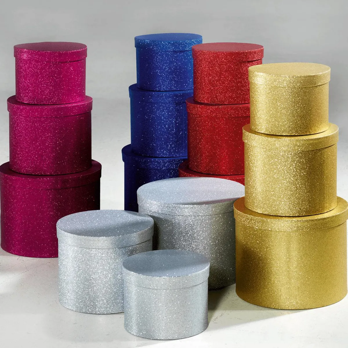 Boîtes Cadeaux En Carton , Lot De 3-DecoWoerner