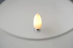 Bougie De Cire LED En Verre Transparent 7,5 X 12,5 Cm-DecoWoerner Best