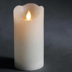 Bougie En Cire LED 7,5 X 15 Cm-DecoWoerner Clearance