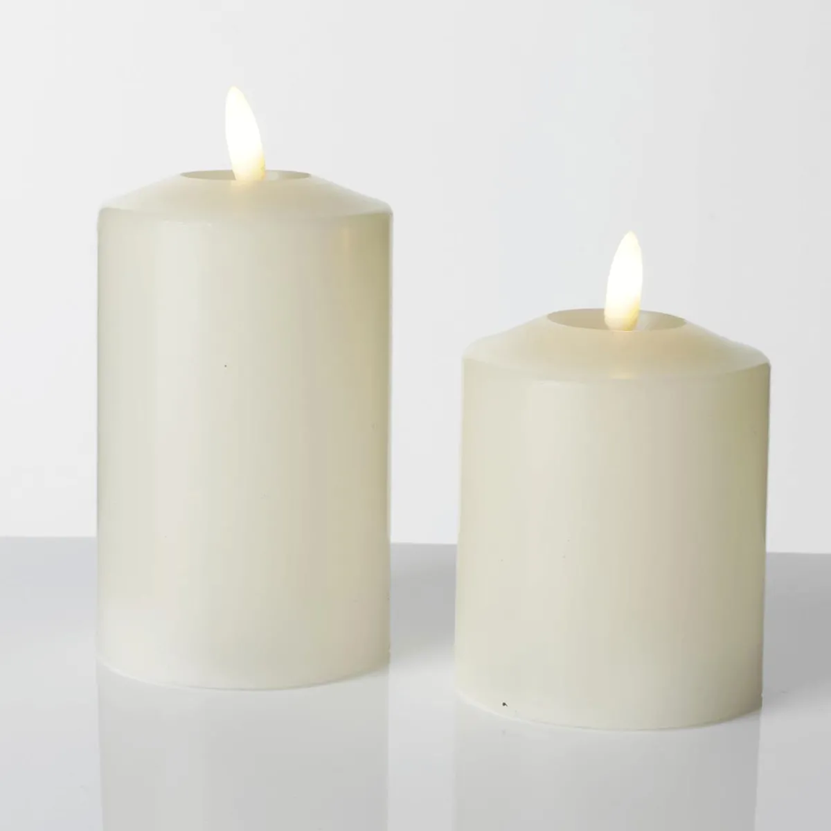Bougie En Cire LED 7,5 X 14,5 Cm-DecoWoerner Online