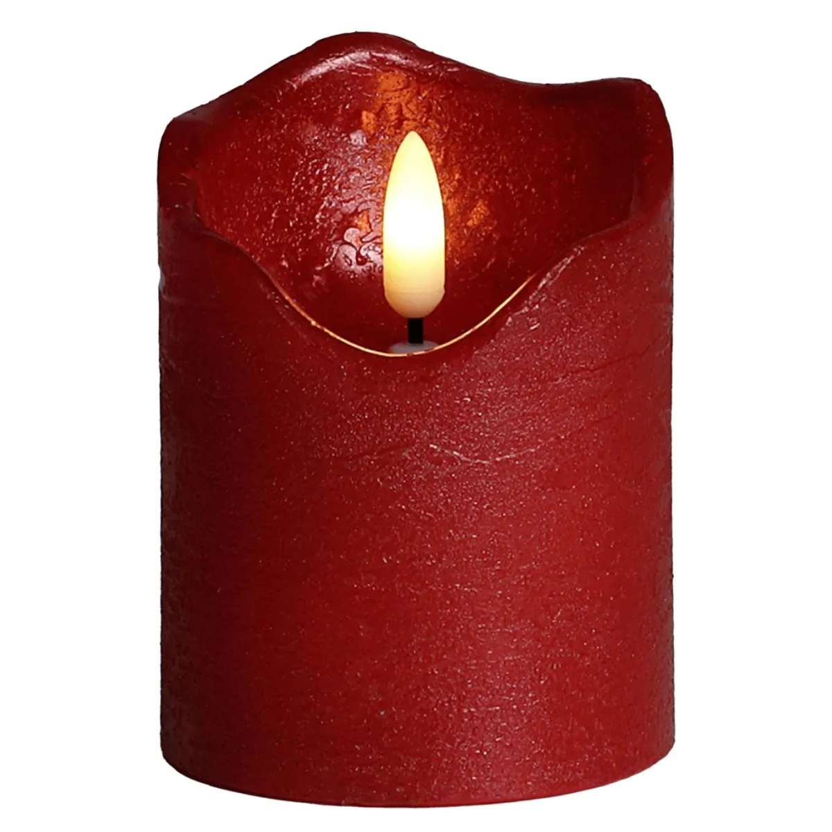 Bougie LED Cire 7,5 Cm Ø, 10 Cm De Haut-DecoWoerner Sale