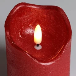 Bougie LED Cire 7,5 Cm Ø, 10 Cm De Haut-DecoWoerner Sale