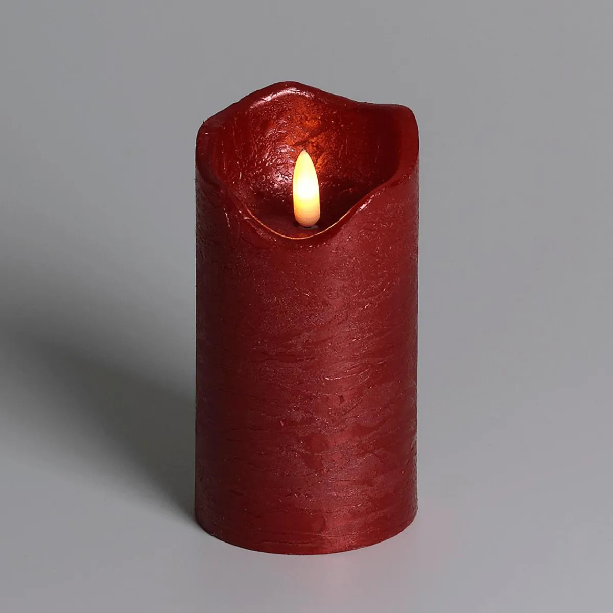Bougie LED Cire 7,5 Cm Ø, 12,5 Cm De Haut-DecoWoerner Online
