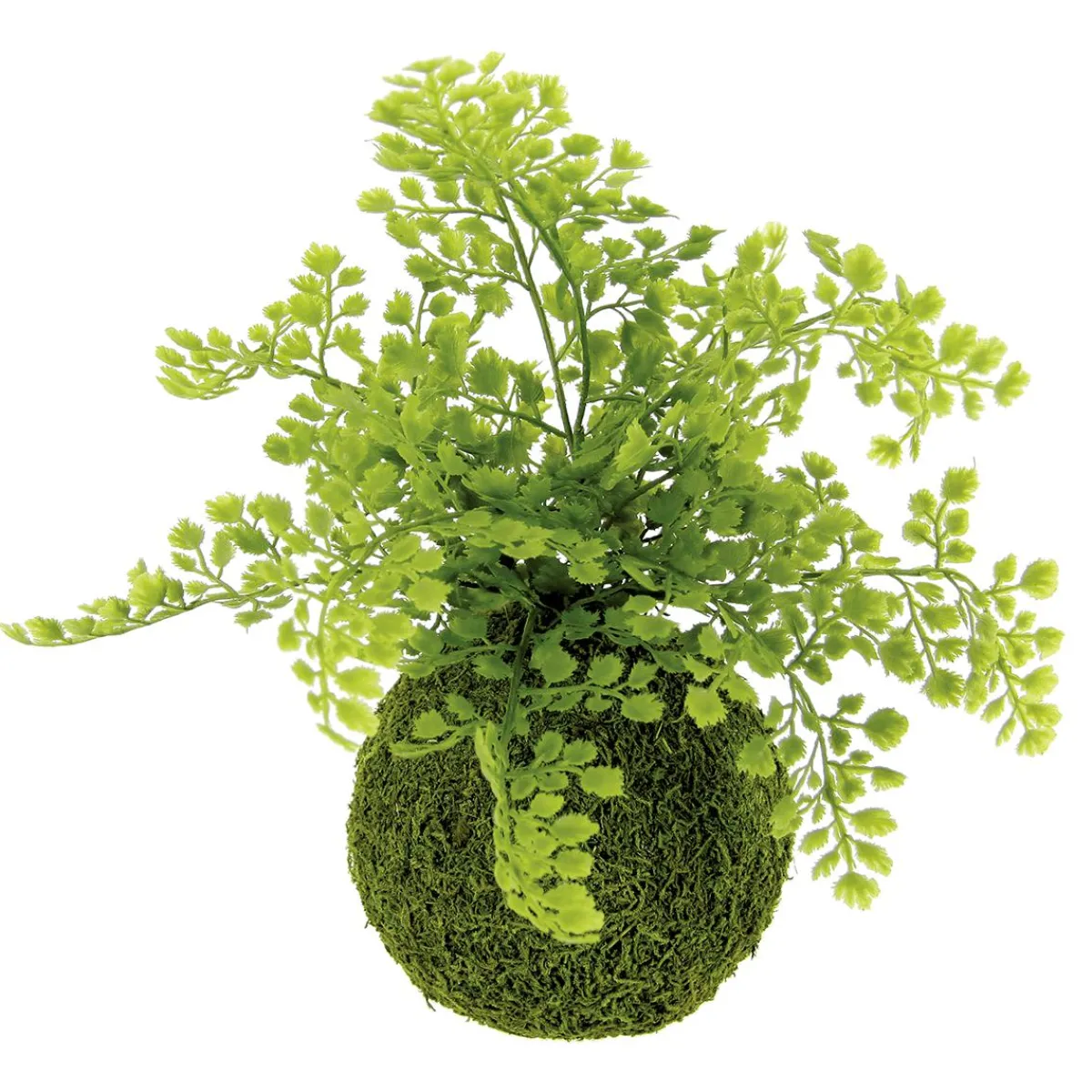 Boule De Mousse Artificielle Avec Fougère 30 Cm-DecoWoerner Clearance