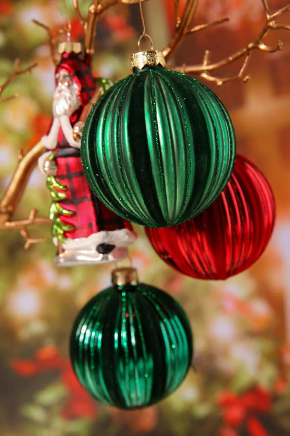 Boule De Noël En Verre 8 Cm, 2 Pces,-DecoWoerner Hot