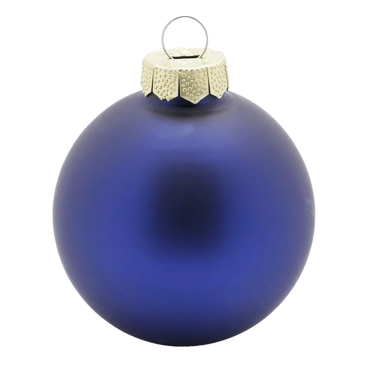 Boule De Noël En Verre Avec 3 Surfaces Différentes Foncé-DecoWoerner Hot