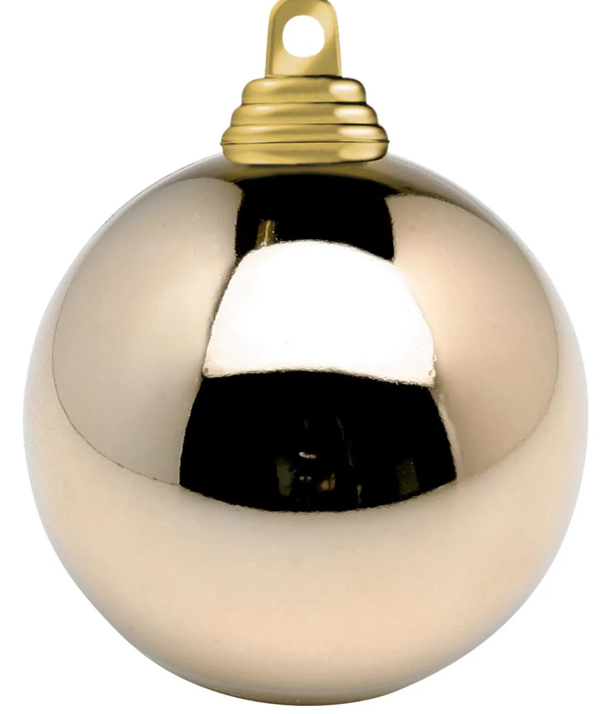 Boule De Noël Peu Inflammable, Bronze Brillant 10 Cm, 6 Pces-DecoWoerner Sale