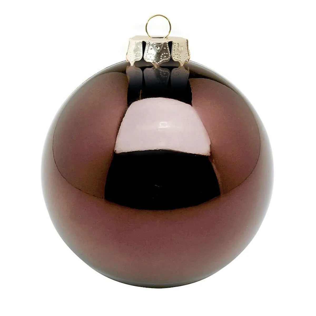 Boule De Noël Sans Soudure En Plastique, Brillant 10 Cm Ø, 4 Pièces-DecoWoerner Discount