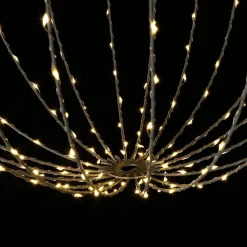 Boule Lumineuse à LED Pour L'ext., LED Chaude - Blanc, Ø 50 Cm-DecoWoerner