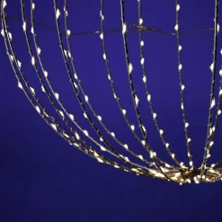 Boule Lumineuse à LED Pour L'ext., LED Chaude - Blanc, Ø 50 Cm-DecoWoerner
