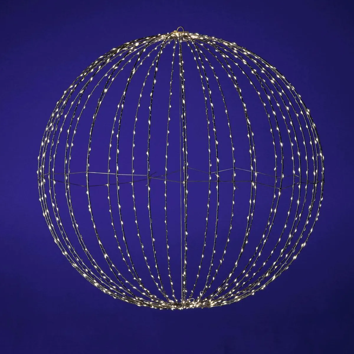 Boule Lumineuse à LED Pour L'ext., LED Chaude - Blanc, Ø 80 Cm-DecoWoerner Online