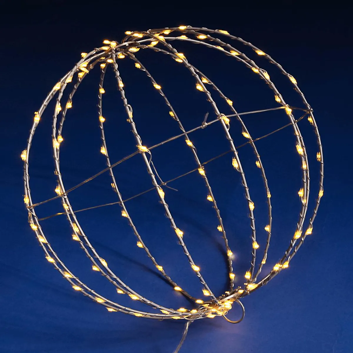 Boule Lumineuse à LED Pour L'ext., LED Chaude - Blanc, Ø 30 Cm-DecoWoerner Hot