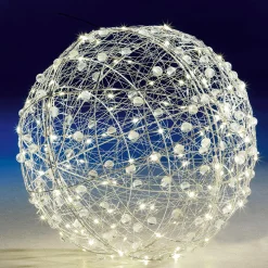 Boule Lumineuse En Fil De Fer LED Ø 45 Cm-DecoWoerner Best