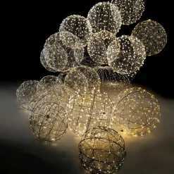 Boule Lumineuse LED Clignotante Chaude, Ø 30 Cm-DecoWoerner Online