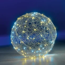 Boule Lumineuse LED Clignotante Chaude, Ø 45 Cm-DecoWoerner Outlet