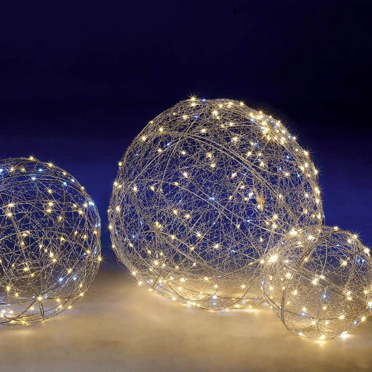 Boule Lumineuse LED Clignotante Chaude, Ø 45 Cm-DecoWoerner Outlet