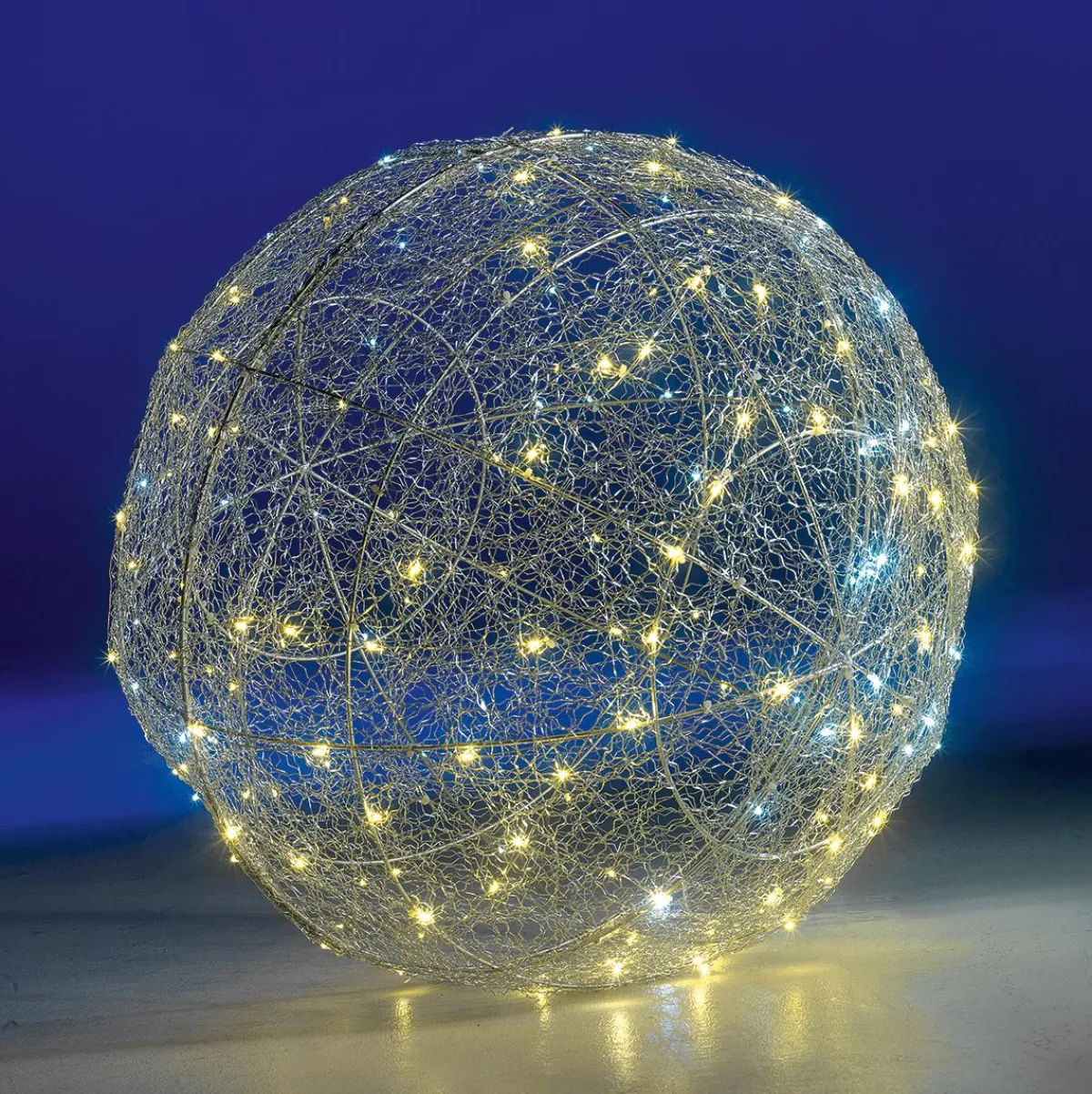 Boule Lumineuse LED Clignotante Chaude, Ø 60 Cm-DecoWoerner Discount
