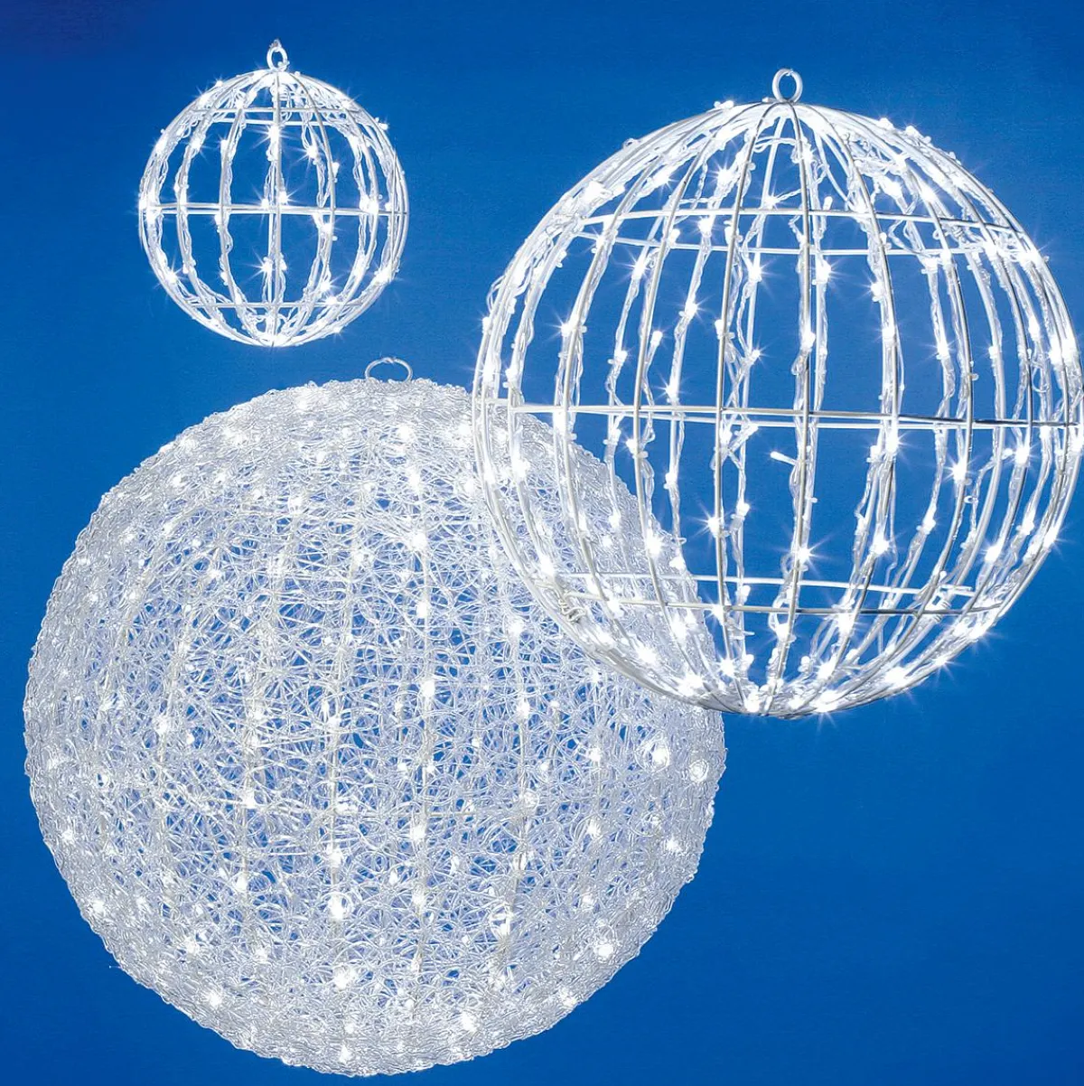 Boule Lumineuse LED En Fibres Acryliques, Ø 50 Cm-DecoWoerner Outlet