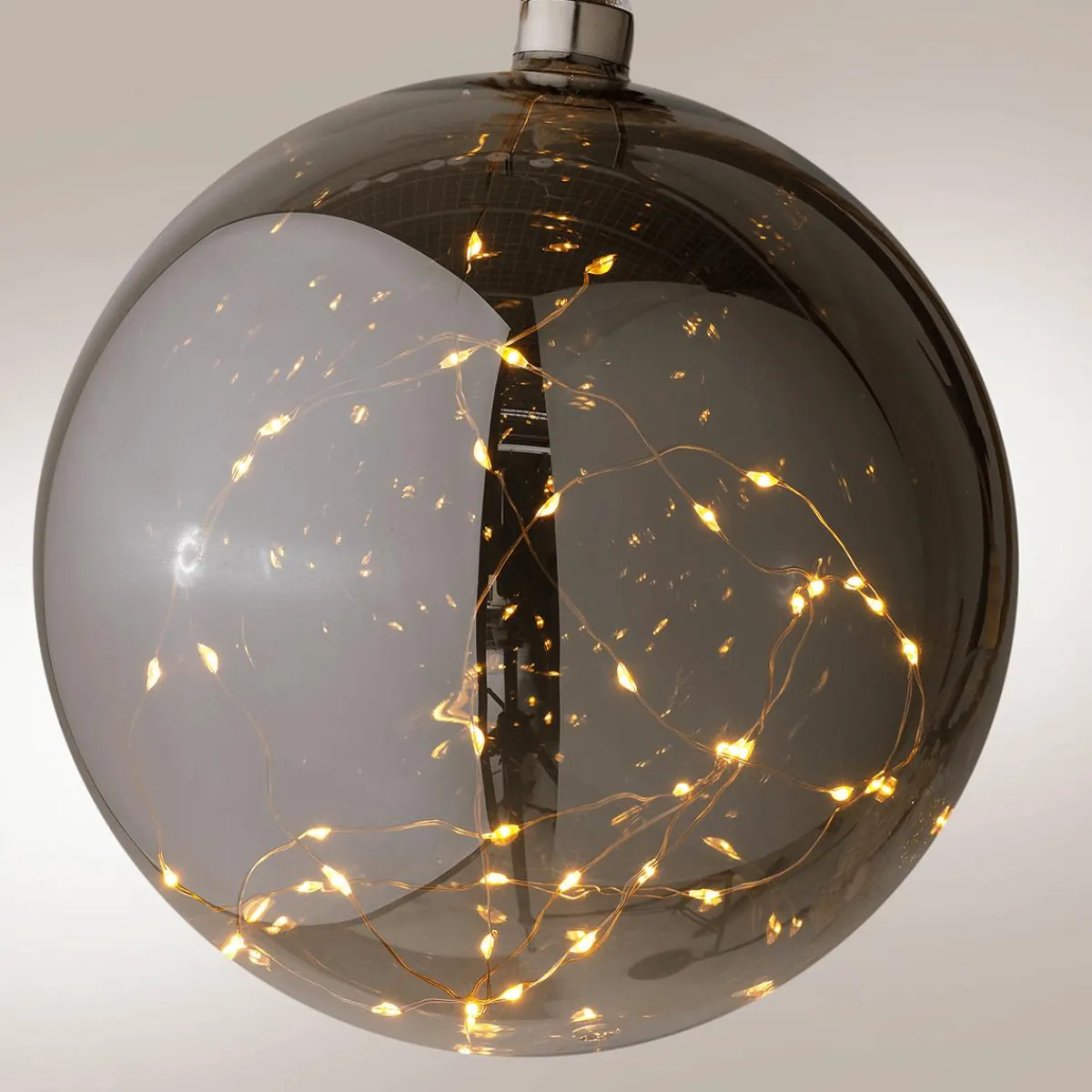 Boule Micro-LED à Pile, Ø 14 Cm-DecoWoerner Online
