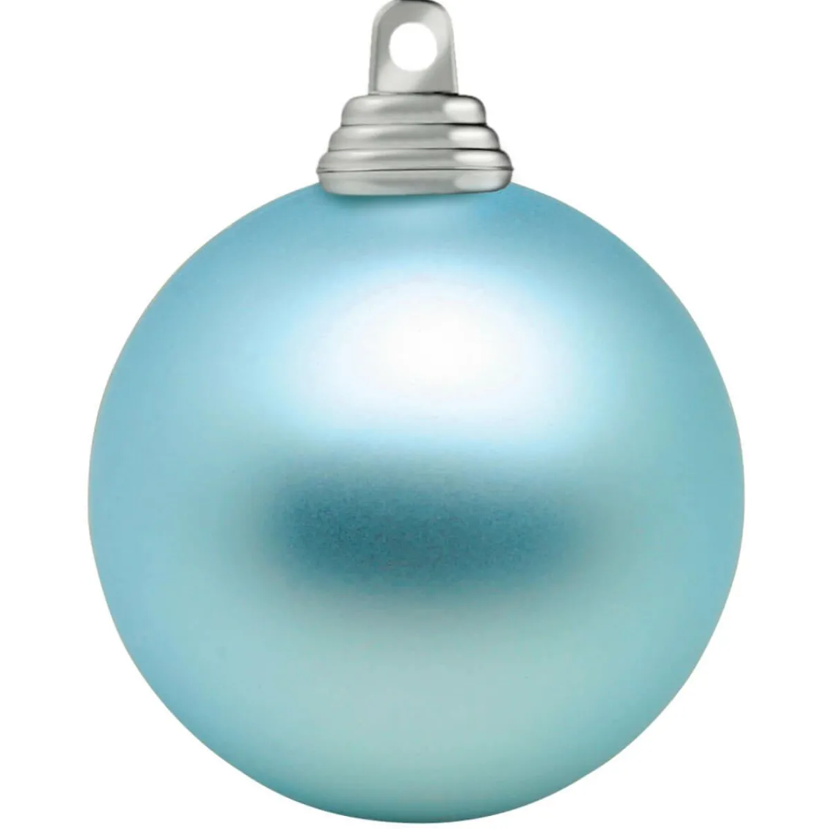 Boules De Noël Clair, Mates, En Plastique Ignifugé, 6 Cm Ø - 24 Pièces-DecoWoerner Discount
