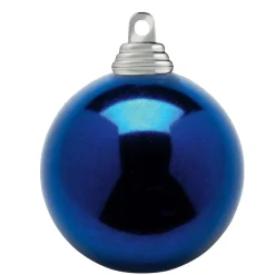 Boules De Noël Brillantes En Plastique Foncé, 6 Cm Ø - 24 Pièces-DecoWoerner Hot