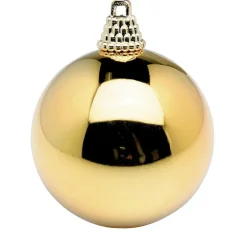 Boules De Noël Brillantes En Plastique Dé, 6 Cm Ø - 24 Pièces-DecoWoerner Outlet