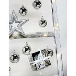 Boules De Noël Brillantes En Plastique é, Ø 6 Cm - 24 Pièces-DecoWoerner Online