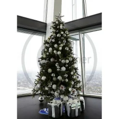 Boules De Noël Brillantes En Plastique é, Ø 6 Cm - 24 Pièces-DecoWoerner Online