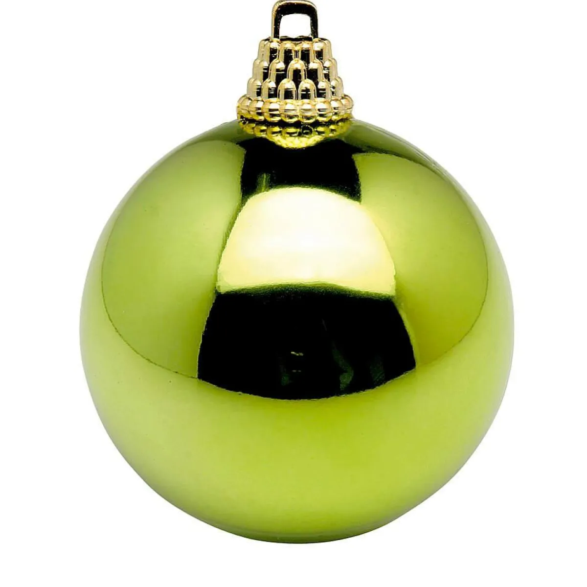 Boules De Noël Brillantes, Clair, En Plastique, 6 Cm Ø - 24 Pièces-DecoWoerner Discount