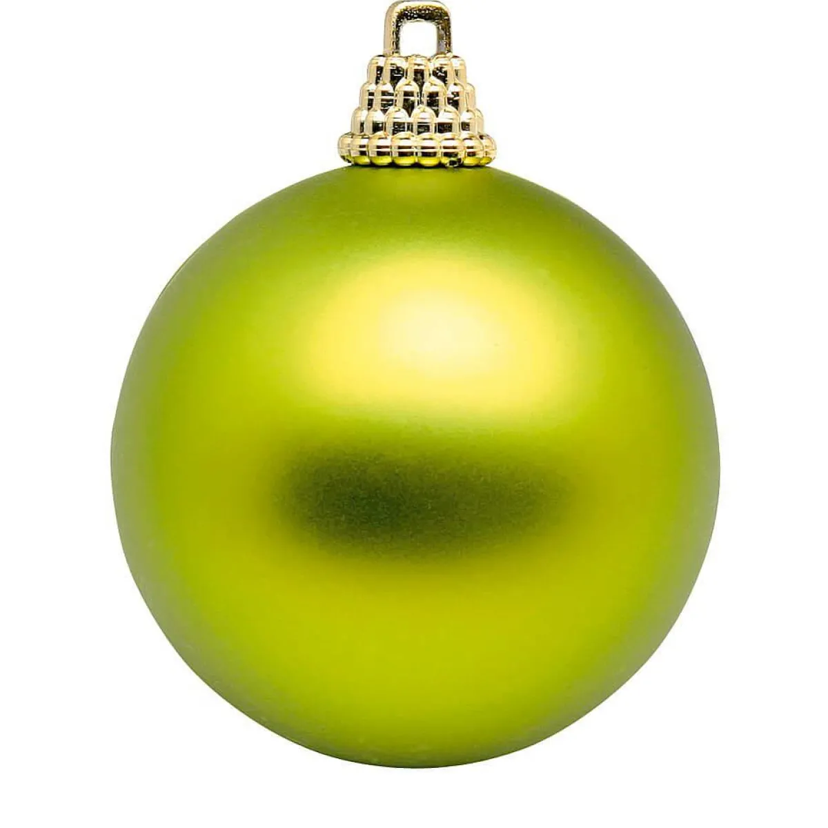Boules De Noël En Plastique Clair Mattes, 6 Cm Ø - 24 Pièces-DecoWoerner