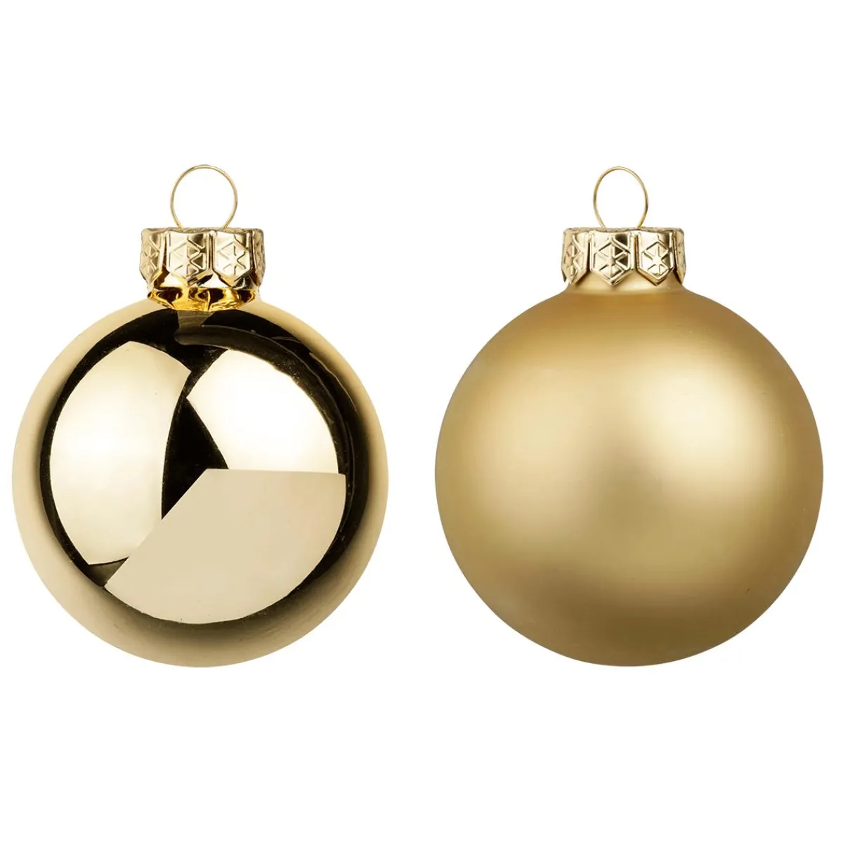 Boules De Noël En Verre Dé 6 Cm Ø - 24 Pièces-DecoWoerner Best