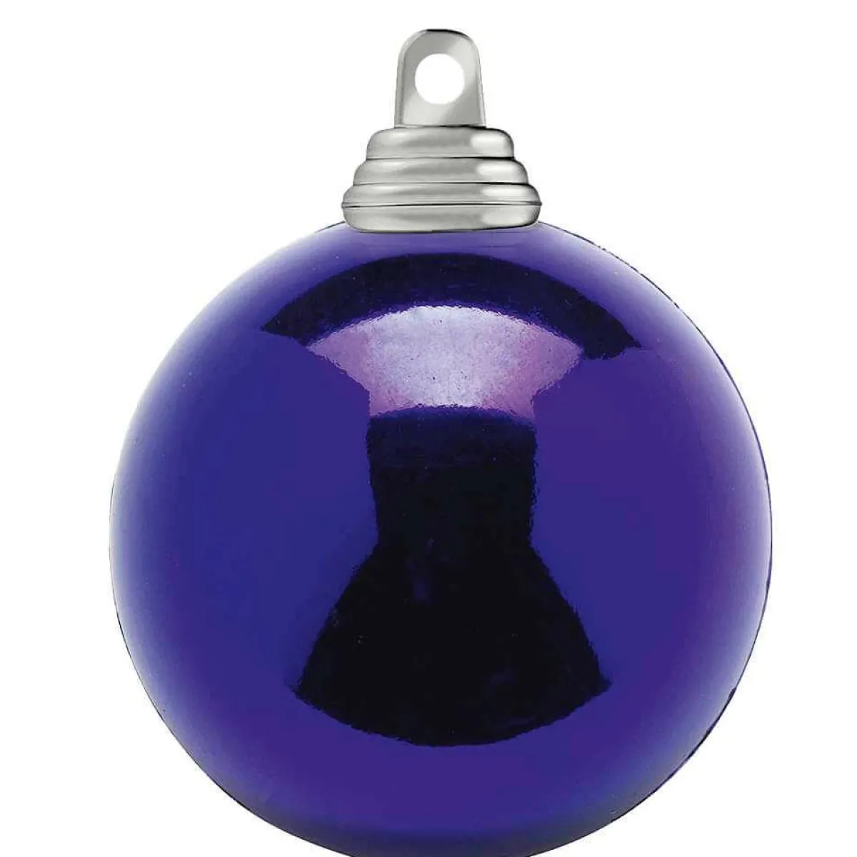 Boules De Noël Lilas, Brillantes, En Plastique Difficilement Inflammable, 6 Cm Ø - 24 Pièces-DecoWoerner Outlet