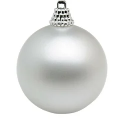 Boules De Noël Nacrées Mattes, 10cm-6pièces-DecoWoerner Hot