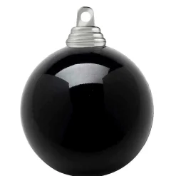 Boules De Noël es Brillantes En Plastique Difficilement Inflammable, 6 Cm Ø - 24 Pièces-DecoWoerner Outlet