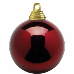 Boules De Noël Foncé, Brillantes, En Plastique Difficilement Inflammable, 6 Cm Ø - 24 Pièces-DecoWoerner Online