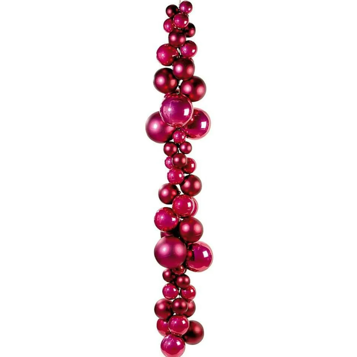 Boules De Noël s, Brillantes, En Plastique Difficilement Inflammable, 10 Cm Ø - 6 Pièces-DecoWoerner Sale