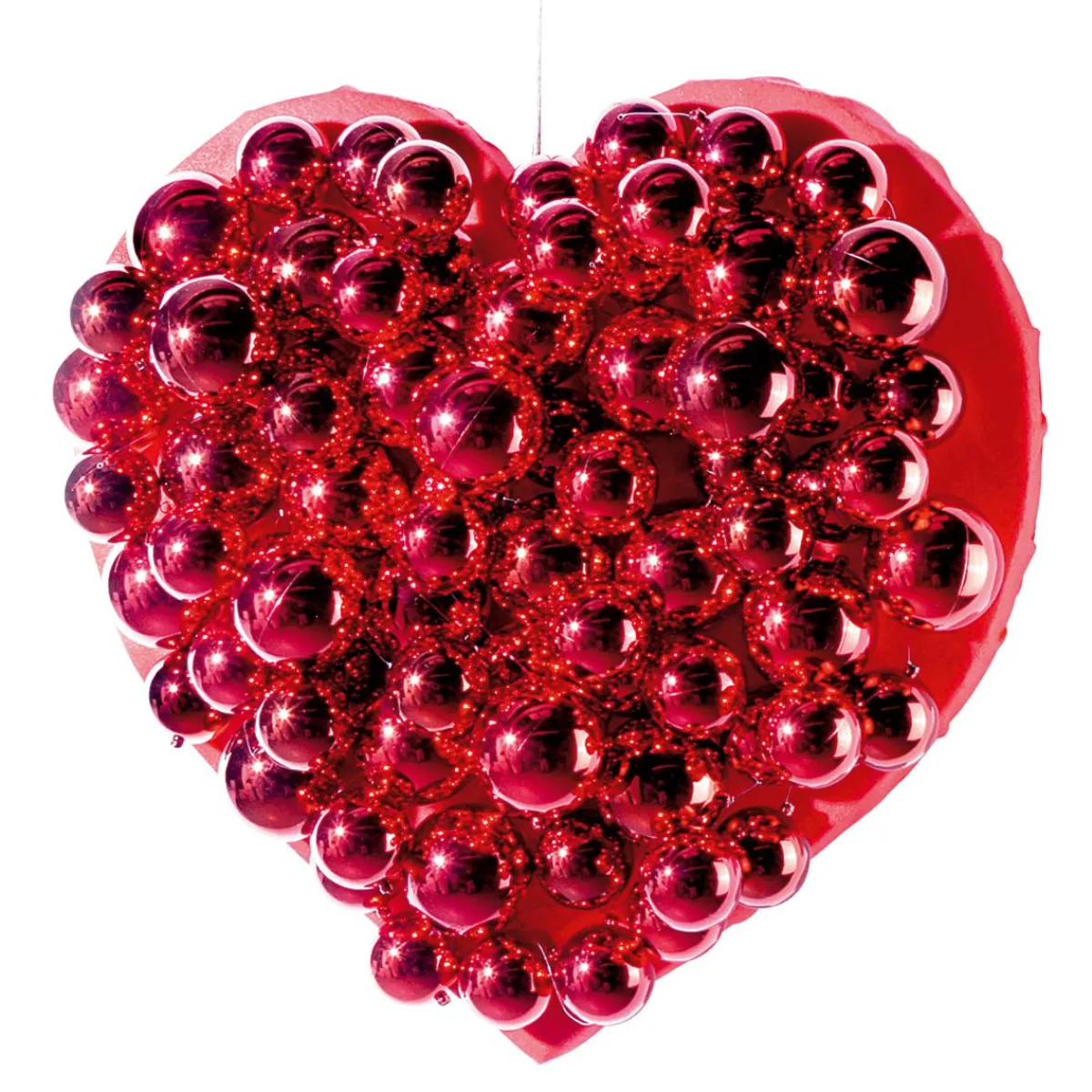 Boules De Noël s Et Brillantes En Plastique Ignifugé 6 Cm Ø - 24 Pièces-DecoWoerner Outlet