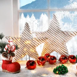 Boules De Noël s Et Brillantes En Plastique Ignifugé 6 Cm Ø - 24 Pièces-DecoWoerner Outlet